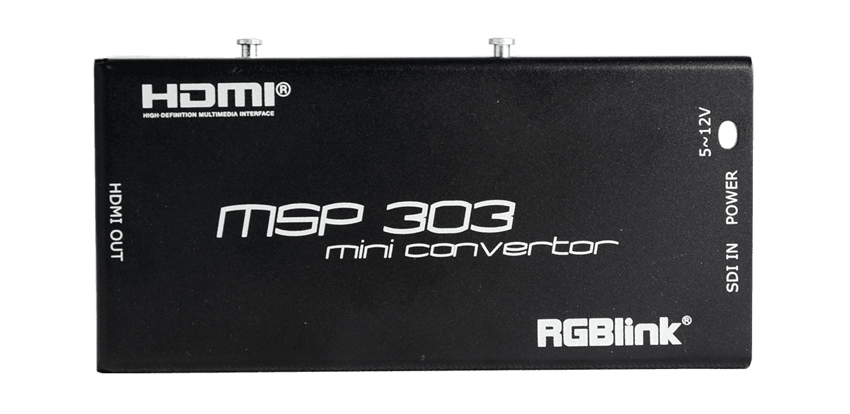 MSP 303 3G-SDI to HDMI Converter