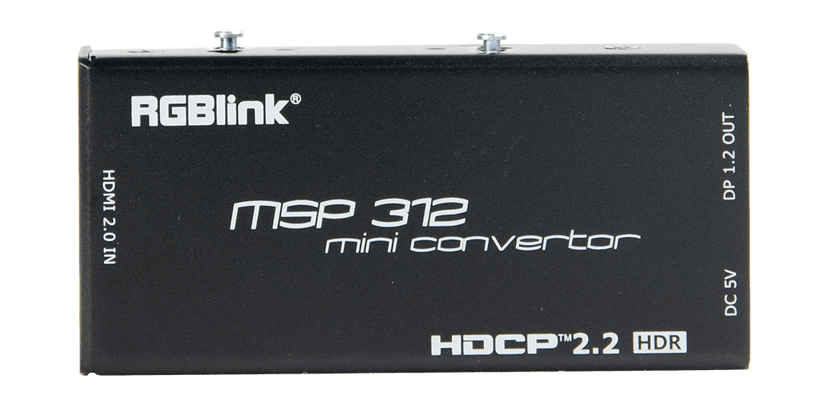 MSP 312 HDMI to DP Converter